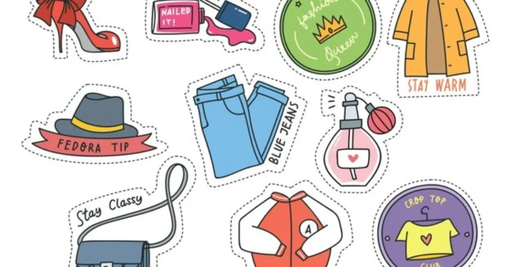 Icon Fashionista Stickers